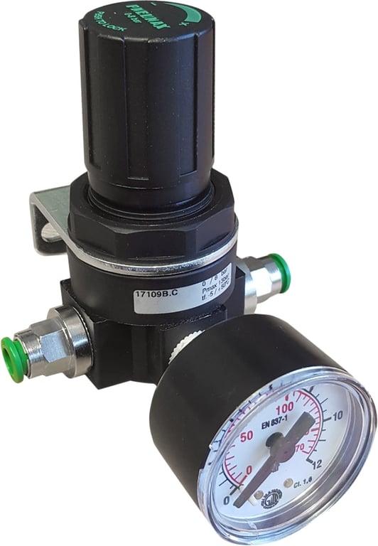 0-12bar Air Regulator & Gauge Kit