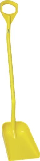 Vikan Ergonomic Shovel - Long Handle - Small Blade Yellow