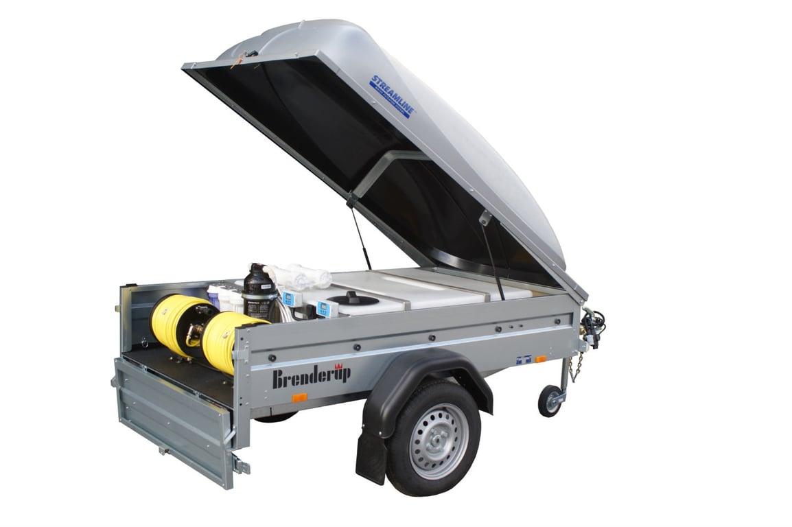 Brenderup 400ltr Twin Operator Baffled Tank Trailer