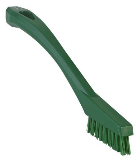 Vikan Very Hard Detail Brush 205mm Green
