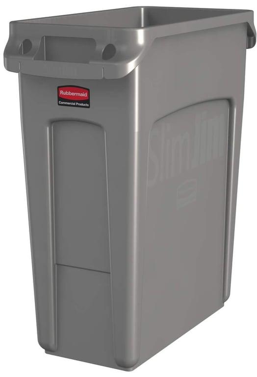 Rubbermaid Slim Jim With Venting Channels Beige