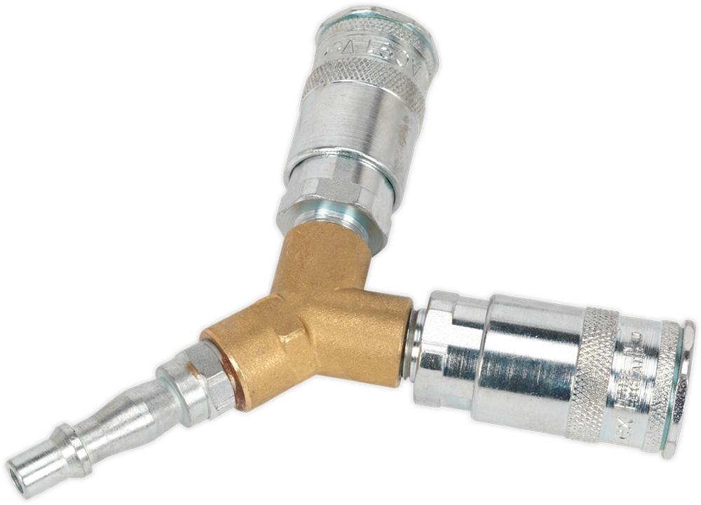Twin Coupling Y-Adaptor