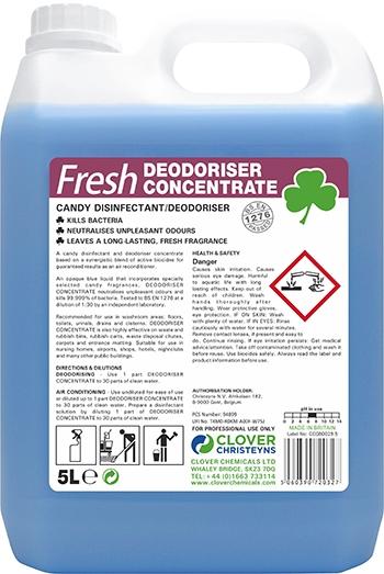 Clover Fresh Deodoriser Concentrate 5L