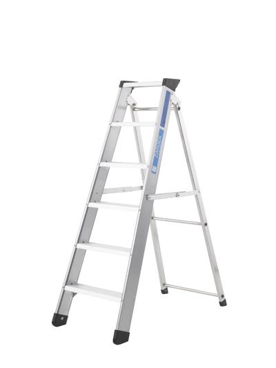 Zarges Industrial Swingback Step Ladder