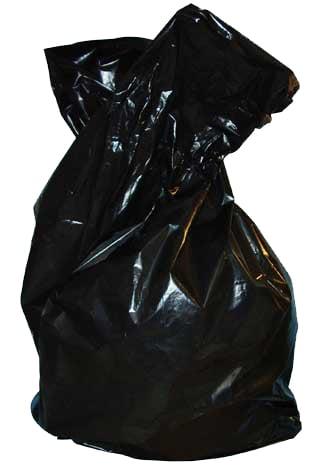 Black Wheelie Bin Liners x 100