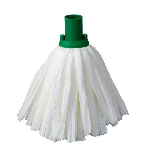 Super White Large Socket Mop Green