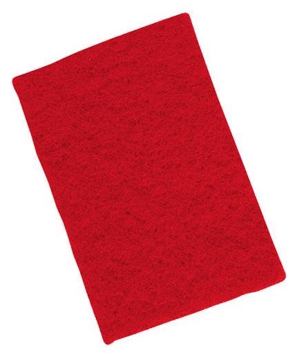 Standard Scouring Pads (Pack 10) Red