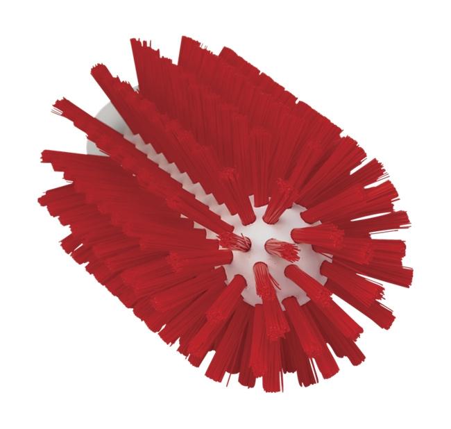 Vikan Hard Pipe Brush for handle 77 mm Diameter Red