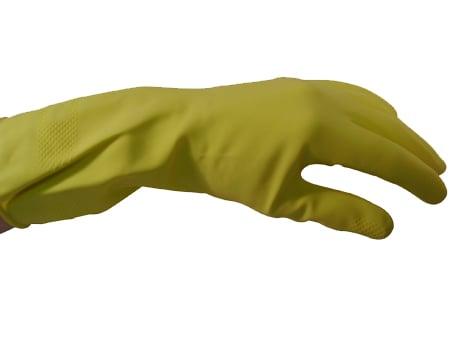 Yellow Household Rubber Gloves
