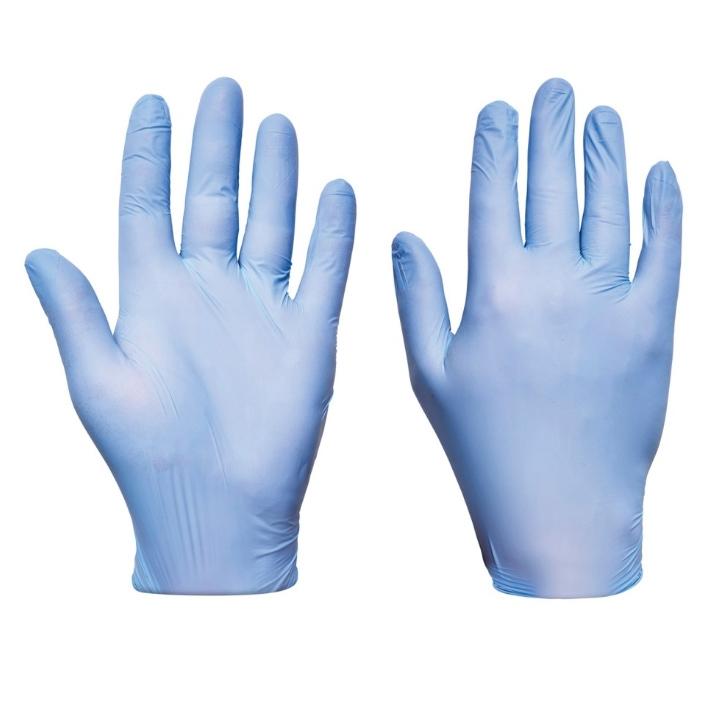 Powder Free Blue Ultra Nitrile Glove 200pcs Large