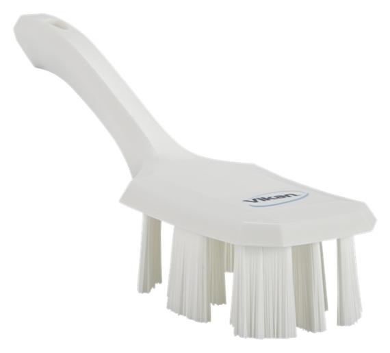 Vikan UST Hard Short Handle Washing Brush 260 mm White 41795