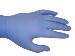 Powder Free Blue Nitrile Gloves 100 pcs Large