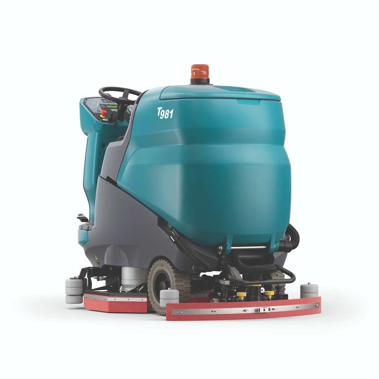 Tennant T981 Ride On Scrubber Dryer