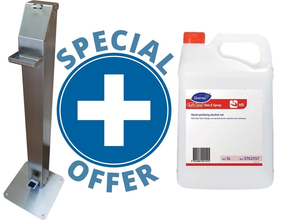 SPECIAL OFFER Hand Sanitiser Station Package