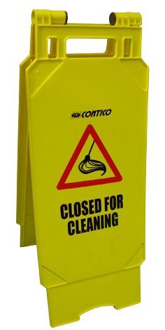 Two Sided Warning Sign (Large)