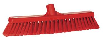 Vikan Soft/Split Broom 410mm Red