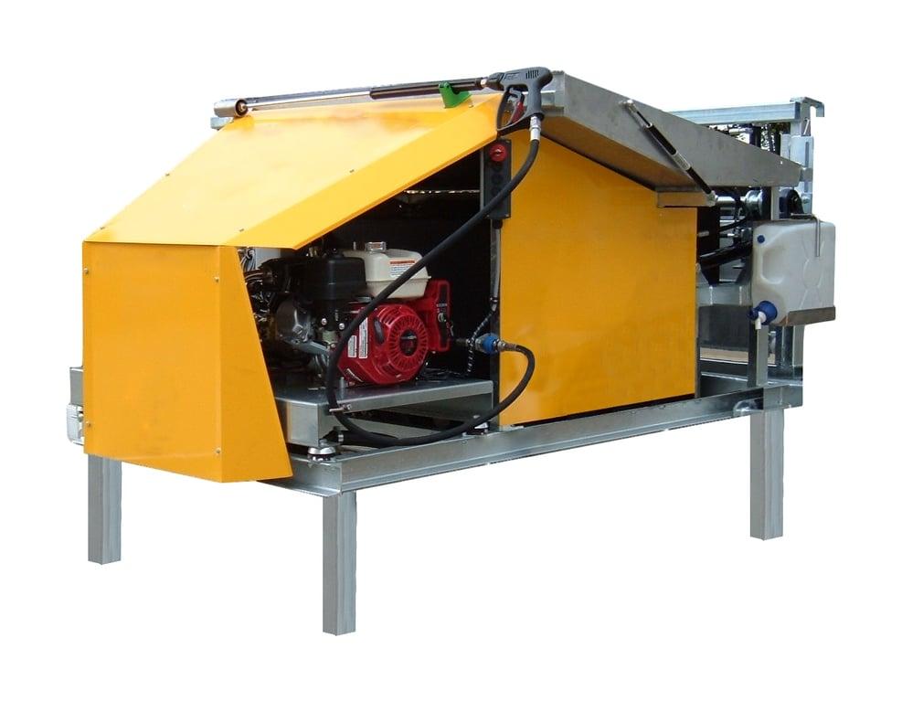 Lightweight Static Bin Cleaning Unit