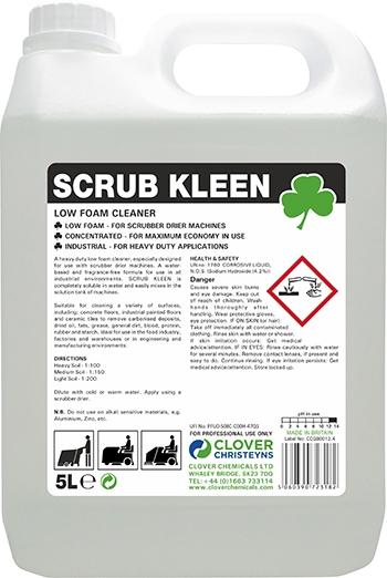 Clover Scrub Kleen Low Foam Detergent