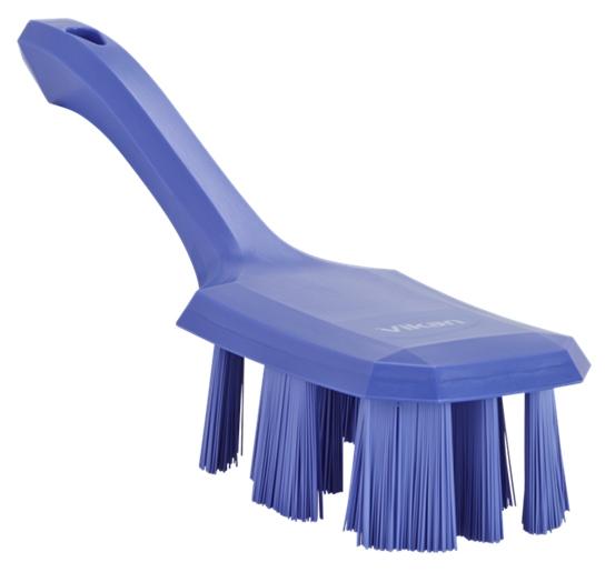 Vikan UST Hard Short Handle Washing Brush 260 mm Purple 41798