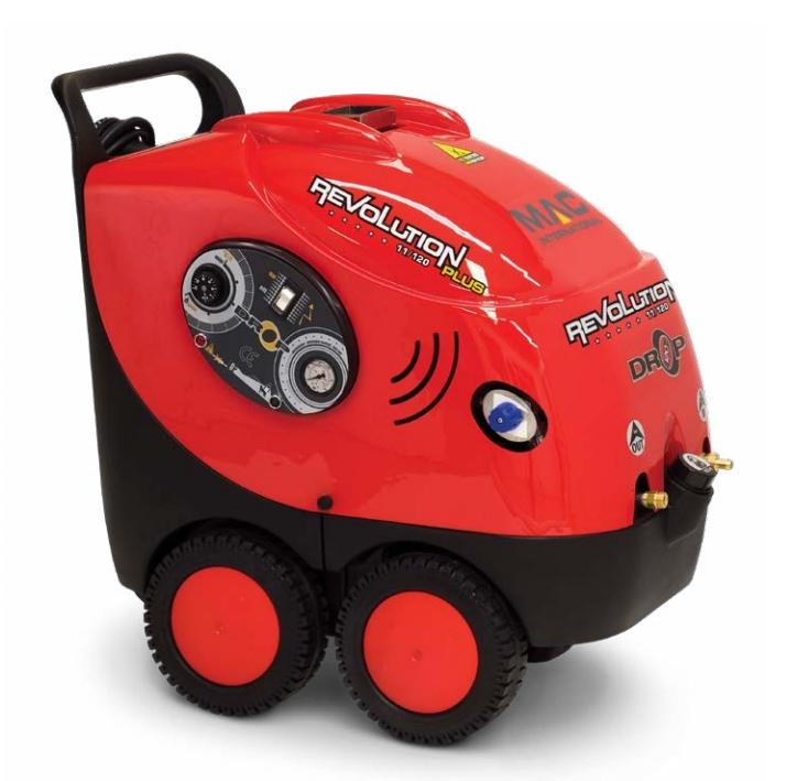 MAC Drop Revolution Hot Mobile Pressure Washer MAC18/110