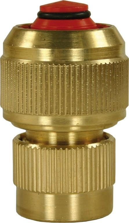 Brass Coupling with NRV 1/2"