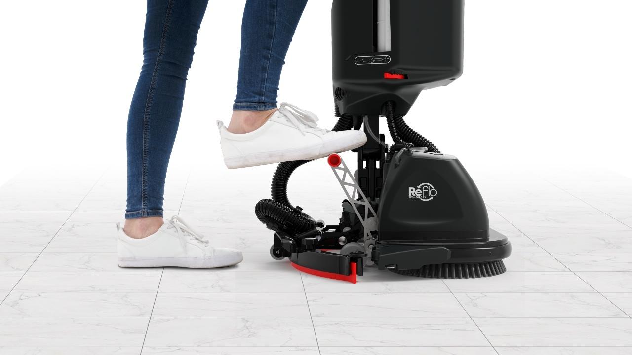 Numatic 244NX-RC Scrubber Dryer 1 Battery
