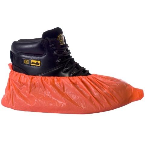 Disposable Overshoe Red