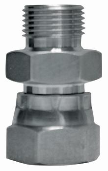 Zinc Plated M/F Adaptor