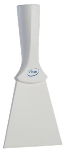 Vikan Nylon Hand Scraper with Threaded Handle 100 mm White