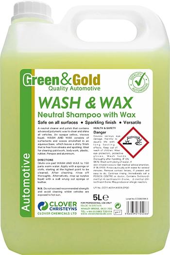 Clover Wash & Wax 5L