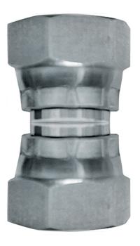 Zinc Plated F/F Adaptor 