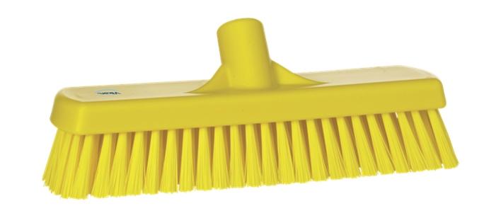 Vikan Hard Wall/Floor Washing Brush 305mm Yellow