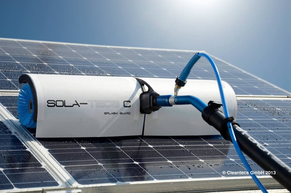 SOLA-TECS C Solar Panel Cleaning Brush C600