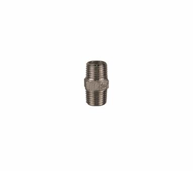 Stainless Steel Hexagon Nipple 1/4"