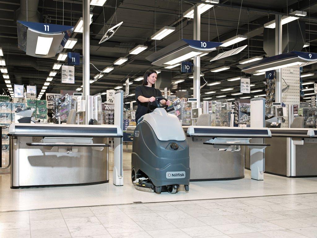 Nilfisk SC1500 Stand-On Scrubber Drier