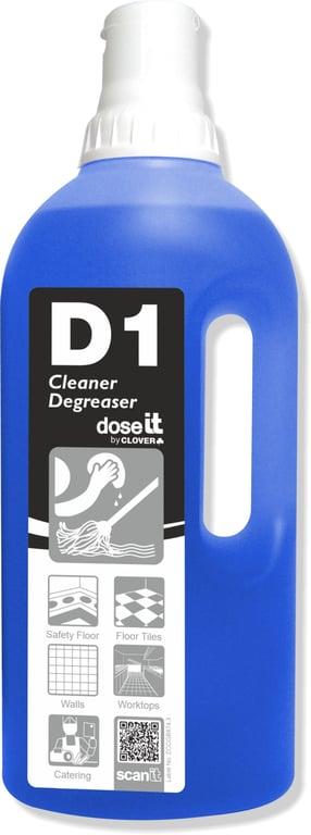 Clover DoseIt D1 Cleaner & Degreaser 1L