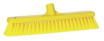 Vikan Soft/Split Broom 410mm Yellow