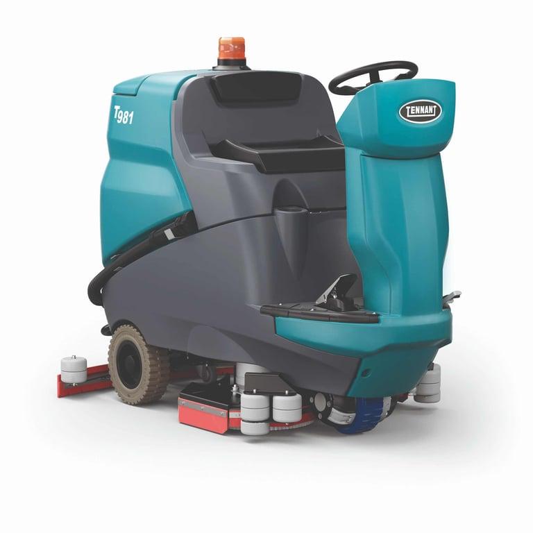 Tennant T981 Ride On Scrubber Dryer