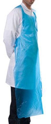 Disposable Apron Roll (W) 69cm (L)138cm Blue