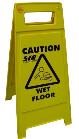 Two Sided Warning Sign (Small)