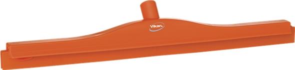 Vikan Hygienic Floor Squeegee with Replacement Cassette, 600mm Orange