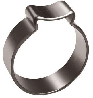 Stainless Steel Single Ear 'O' Clip 13-15mm
