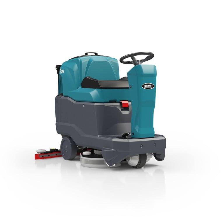 Tennant T581 Ride On Scrubber Dryer