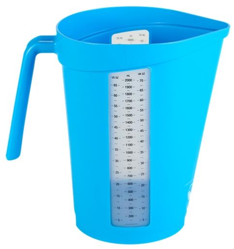 Vikan 2ltr Measuring Jug Blue