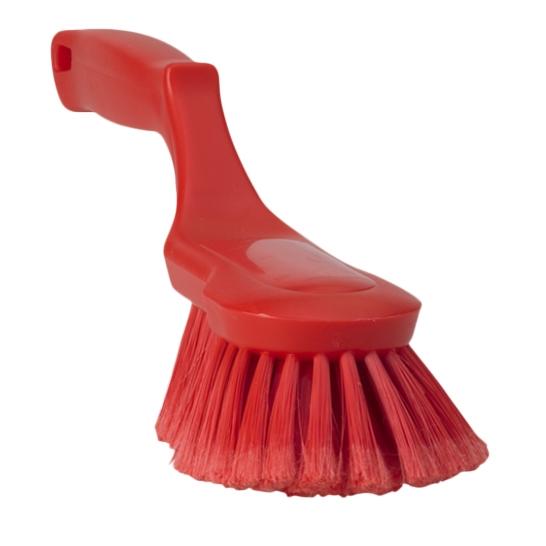 Vikan Soft Ergonomic Hand Brush 330mm Red