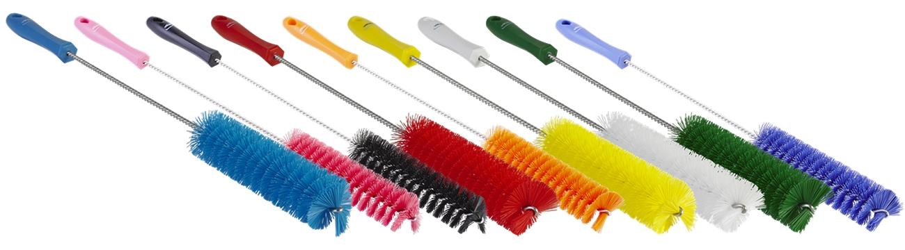 Vikan Hard Long Handle Tube Brush 40mm diameter