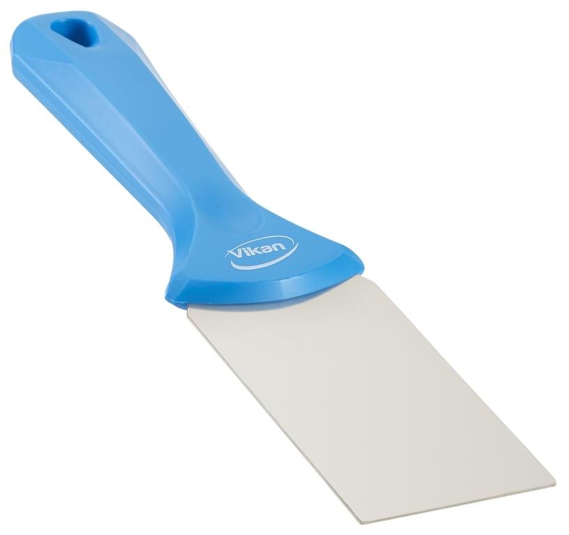 Vikan Stainless Steel Hand Scraper, 50 mm Blue