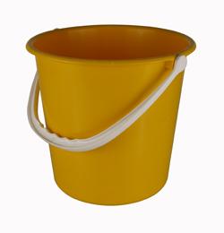 9L Round Bucket Yellow