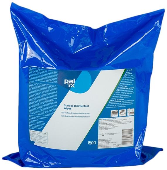 Pal TX Surface Disinfectant Wipes 2 x 1500 (Bucket Refill)