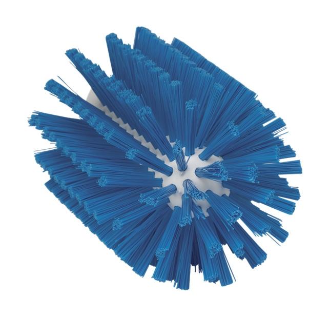 Vikan Medium Pipe Brush for handle 90 mm Diameter Blue